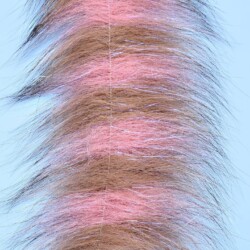 EP® SOMMERLATTE'S GRIZZLY FOXY BRUSH 3" - TAN / PINK