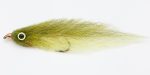 TROUT STREAMER - OLIVE / LT YELLOW